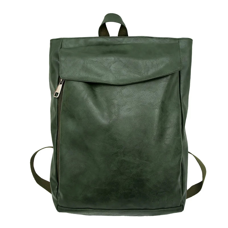 PU Leather Laptop Backpack