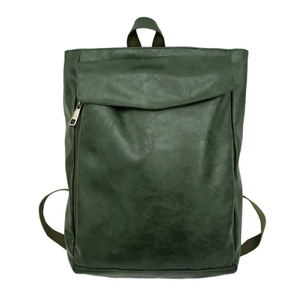 PU Leather Laptop Backpack