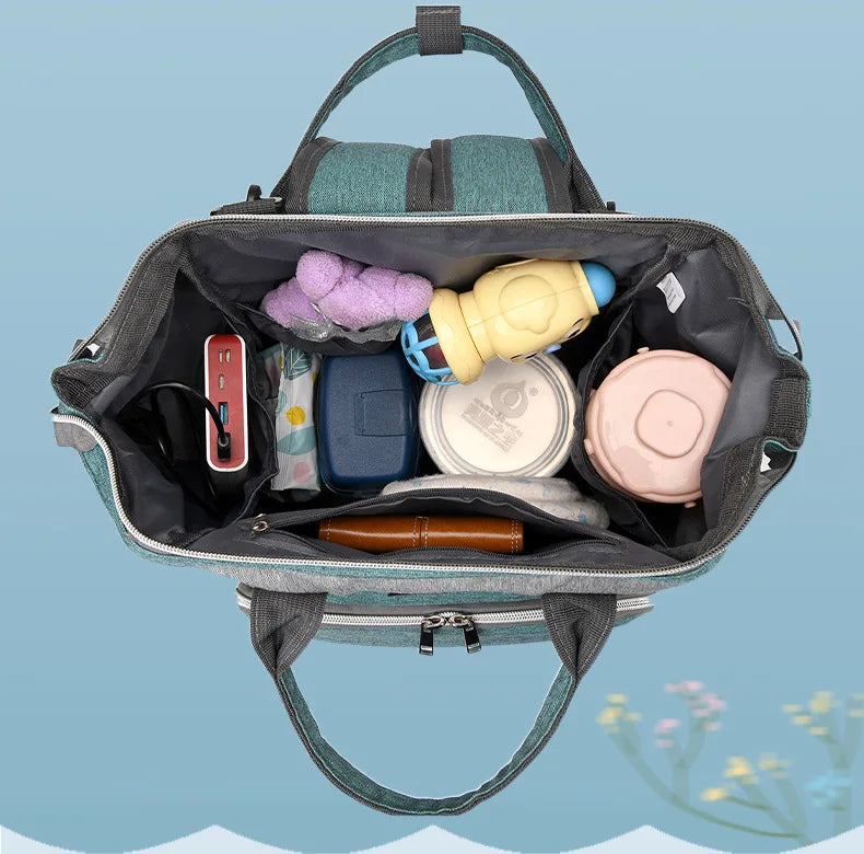 Lequeen Diaper Bag With Charger