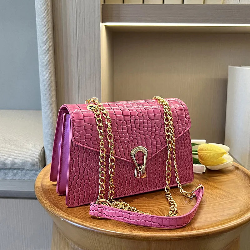 Double Chain Shoulder Bag