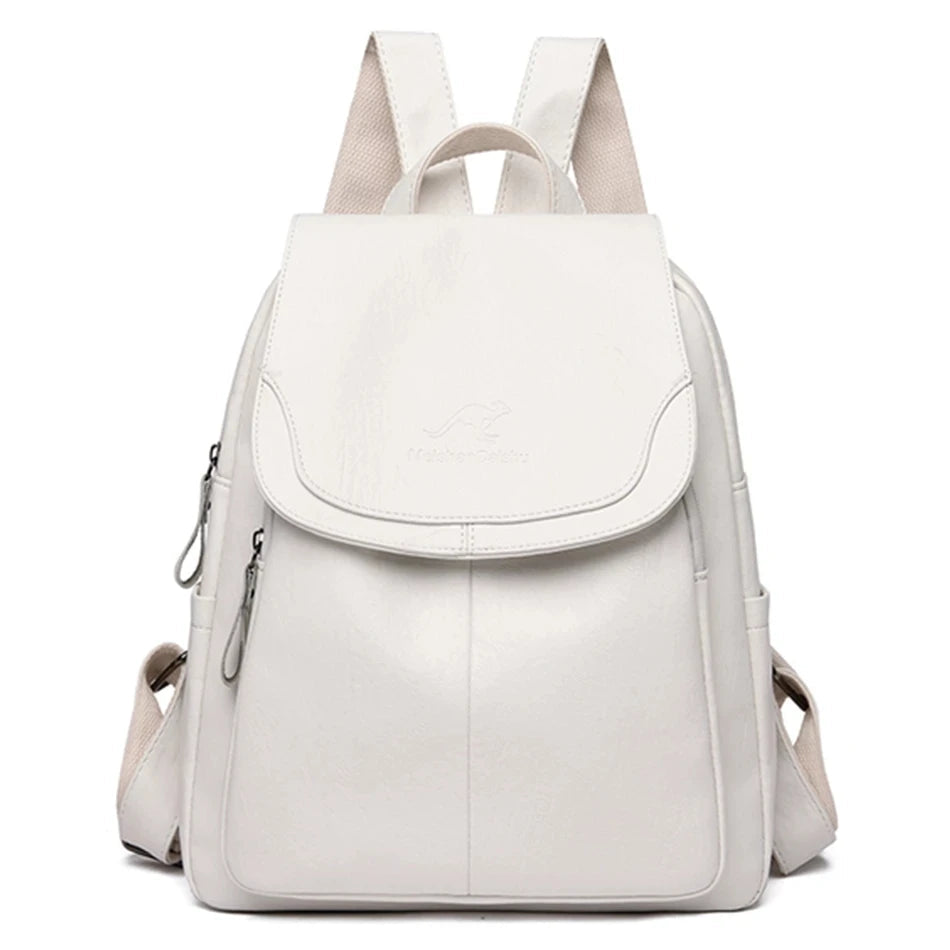 Concealed Carry Mini Backpack Purse The Store Bags Pure white 28cm x 12cm x 32cm 
