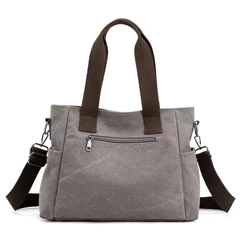 Bolso tote negro grande