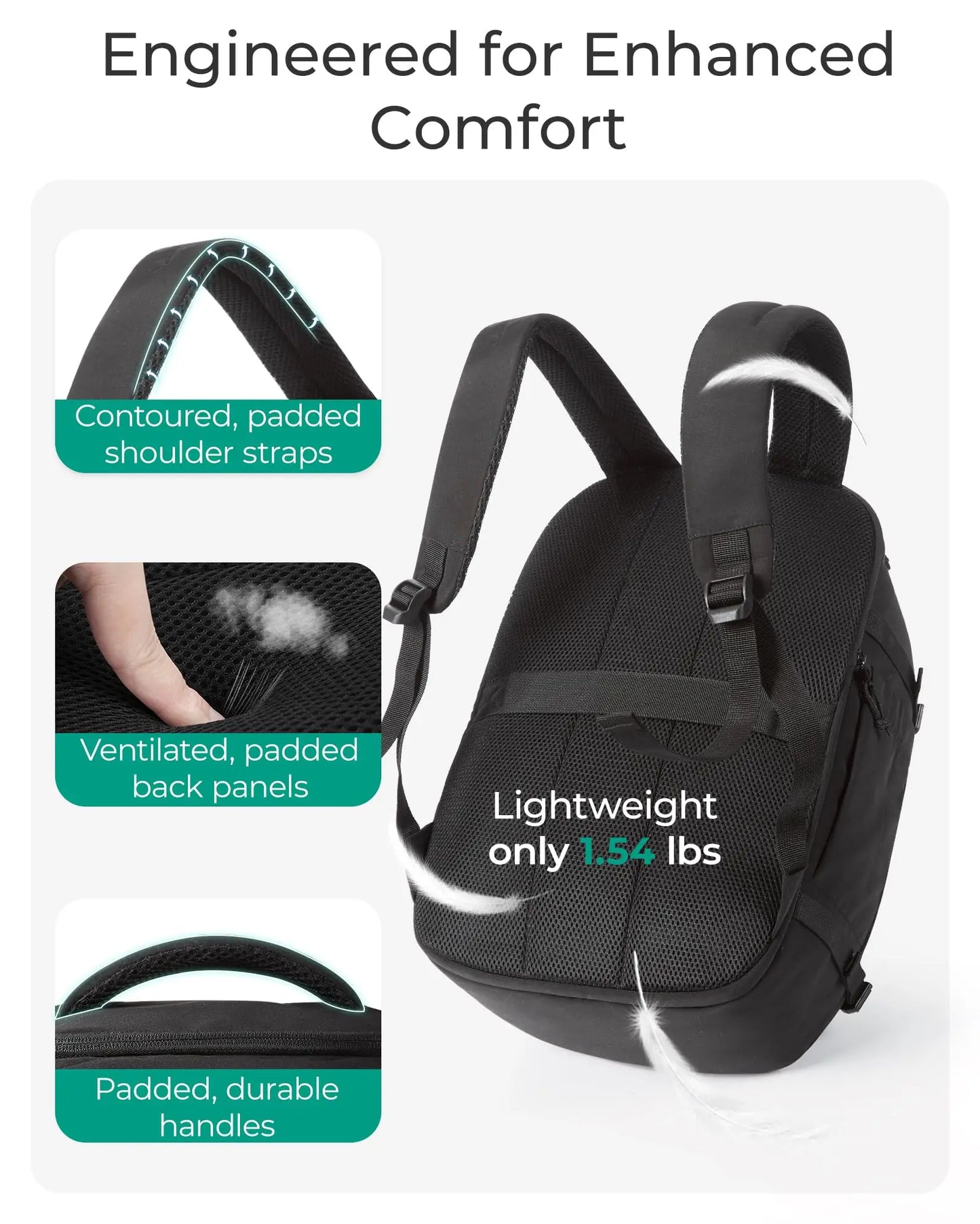 Women's 17 inch Laptop Backpack