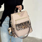 Cheetah Print Backpack Purse
