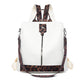 Leopard Backpack Purse