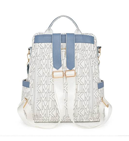Leather Travel Backpack Anti Theft