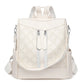 Leather Anti Theft Backpack Purse