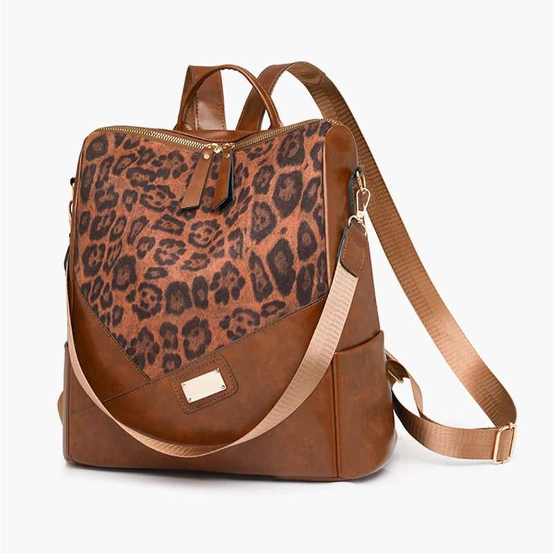 Mochila mujer animal print