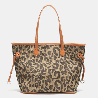 Animal Print Tote Bag The Store Bags Leopard print brown 