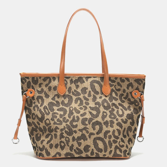 Animal Print Tote Bag The Store Bags Leopard print brown 