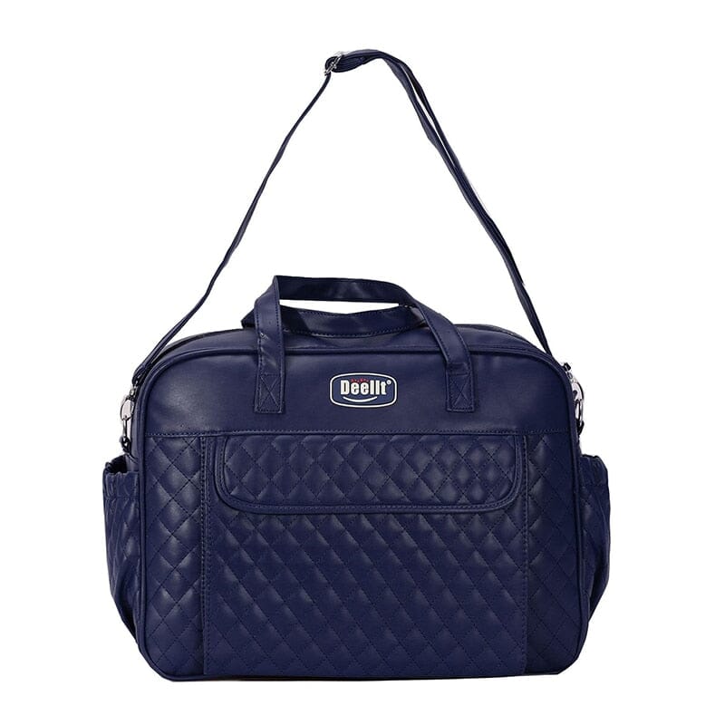 Leather Messenger Diaper Bag The Store Bags Blue 