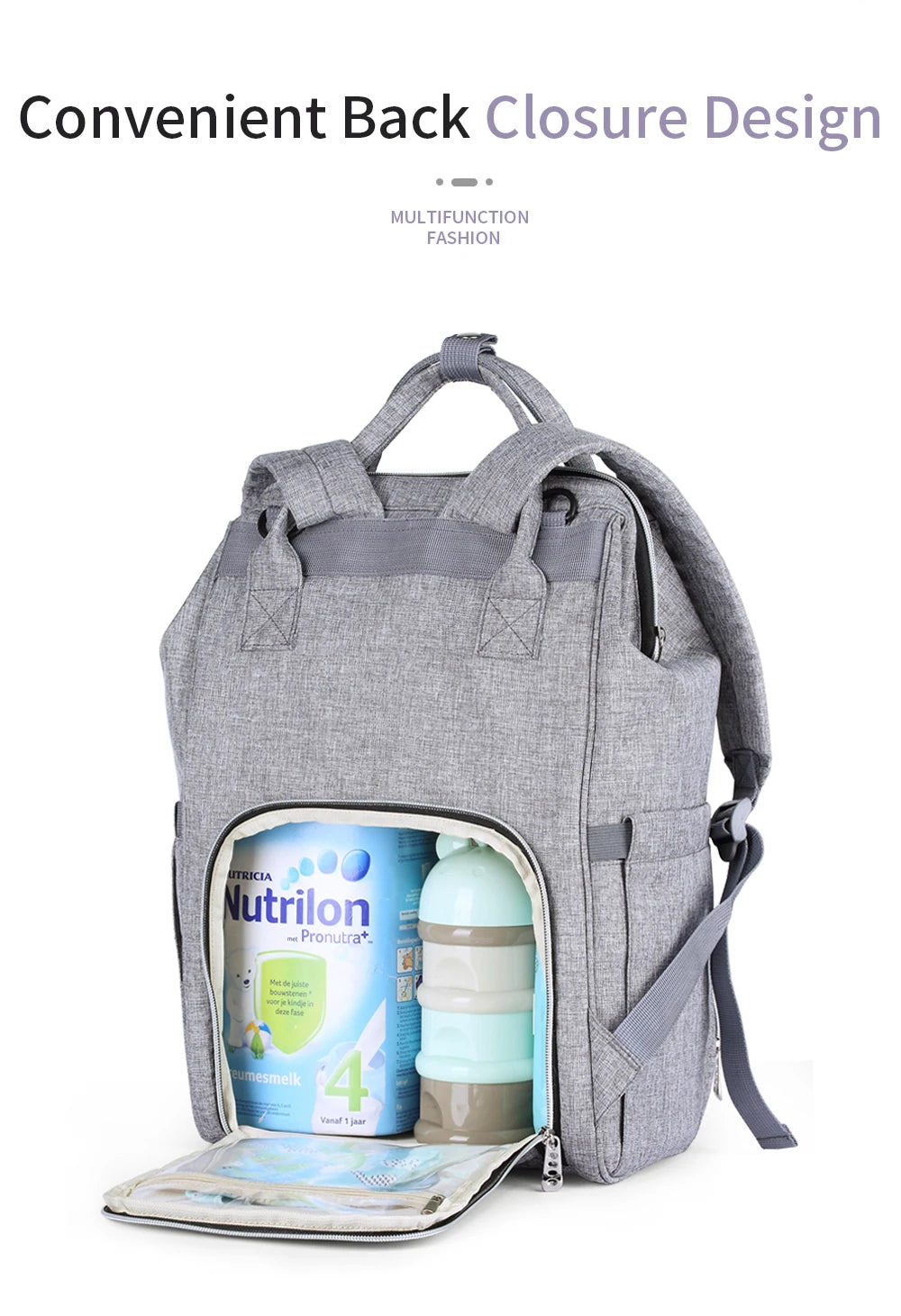 Mochila para pañales bebe