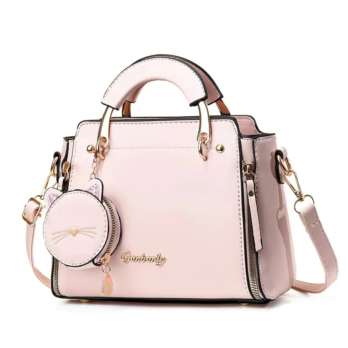 Teale Leather Handbag The Store Bags pink 