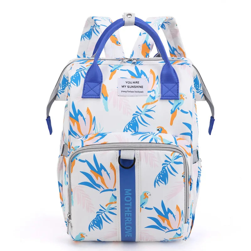 Nylon Diaper Bag Backpack