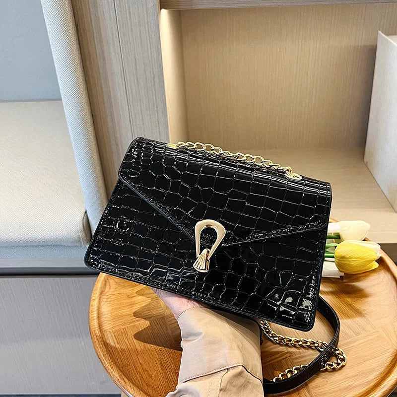 Double Chain Shoulder Bag