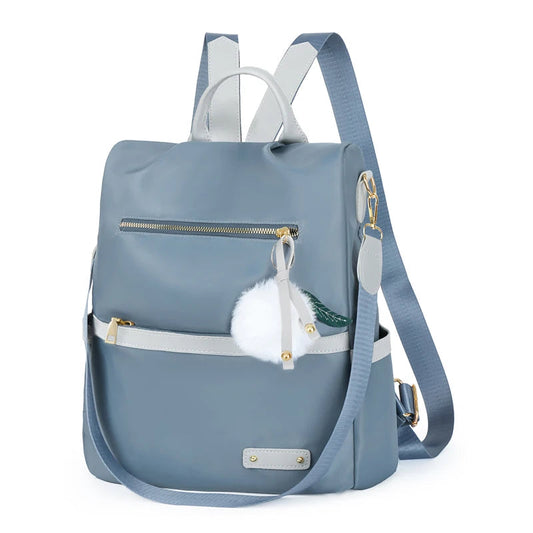 Waterproof Anti-theft Backpack Purse The Store Bags Blue 