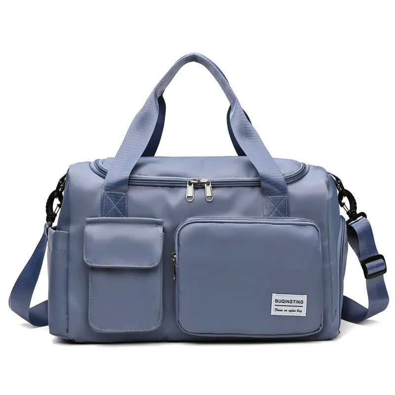 Women's Weekender Bag With Shoe Compartment The Store Bags Blue 