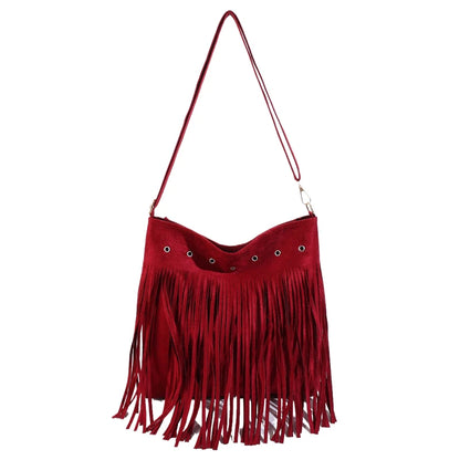 Boho Western Fringe Purse