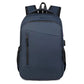 Travel Backpack For Men USB Side Pocket RFID Laptop The Store Bags Dark Blue 