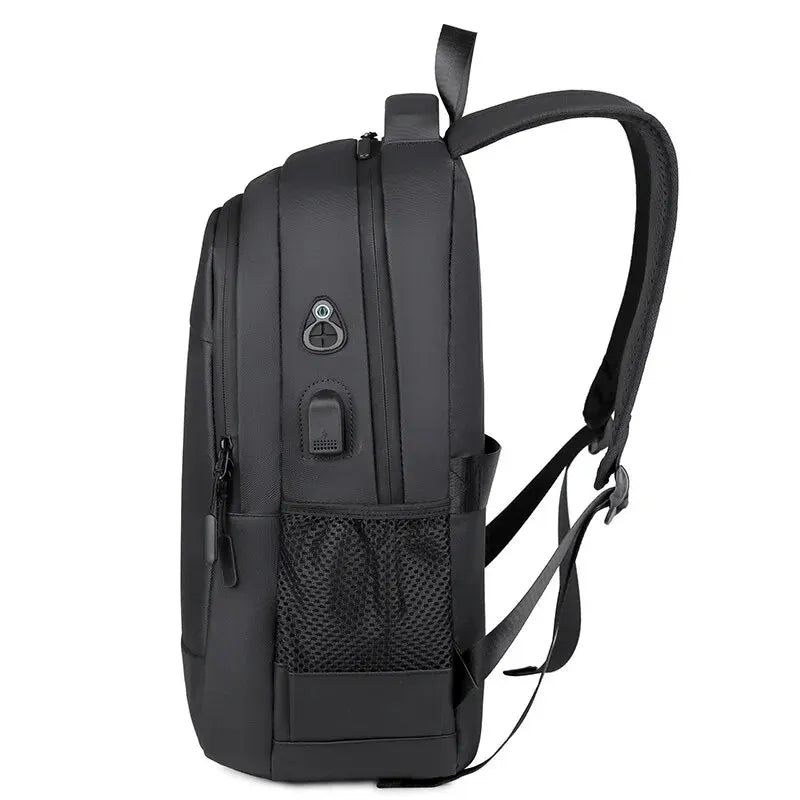 Travel Backpack For Men USB Side Pocket RFID Laptop The Store Bags 