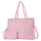 Large Zip Top Tote Bag