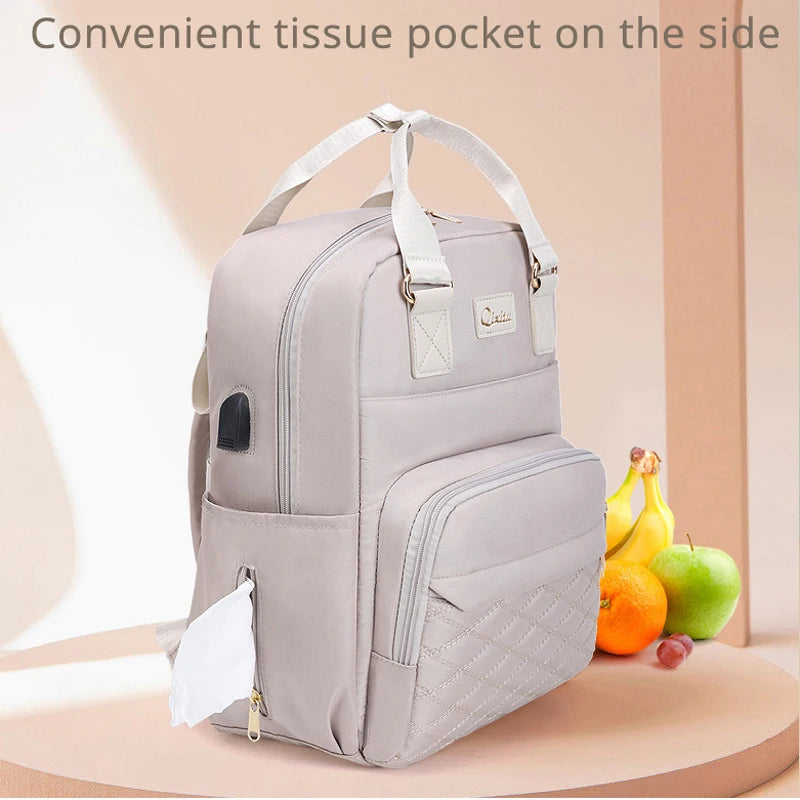 Mochila multifuncional impermeable bebé