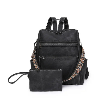 Backpack Purse With Wallet The Store Bags Black 