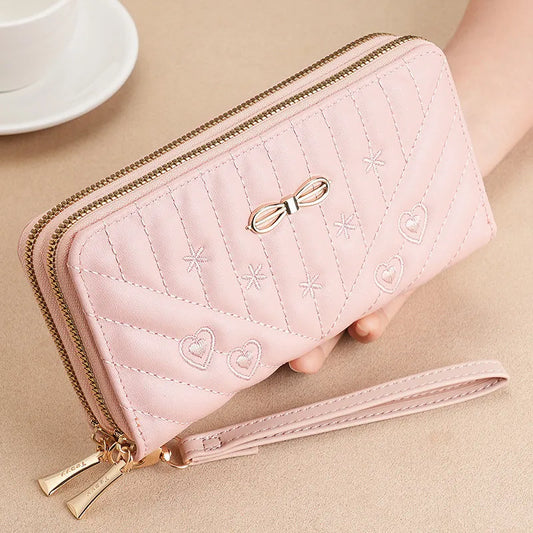 Wristlet Zip Around Purse