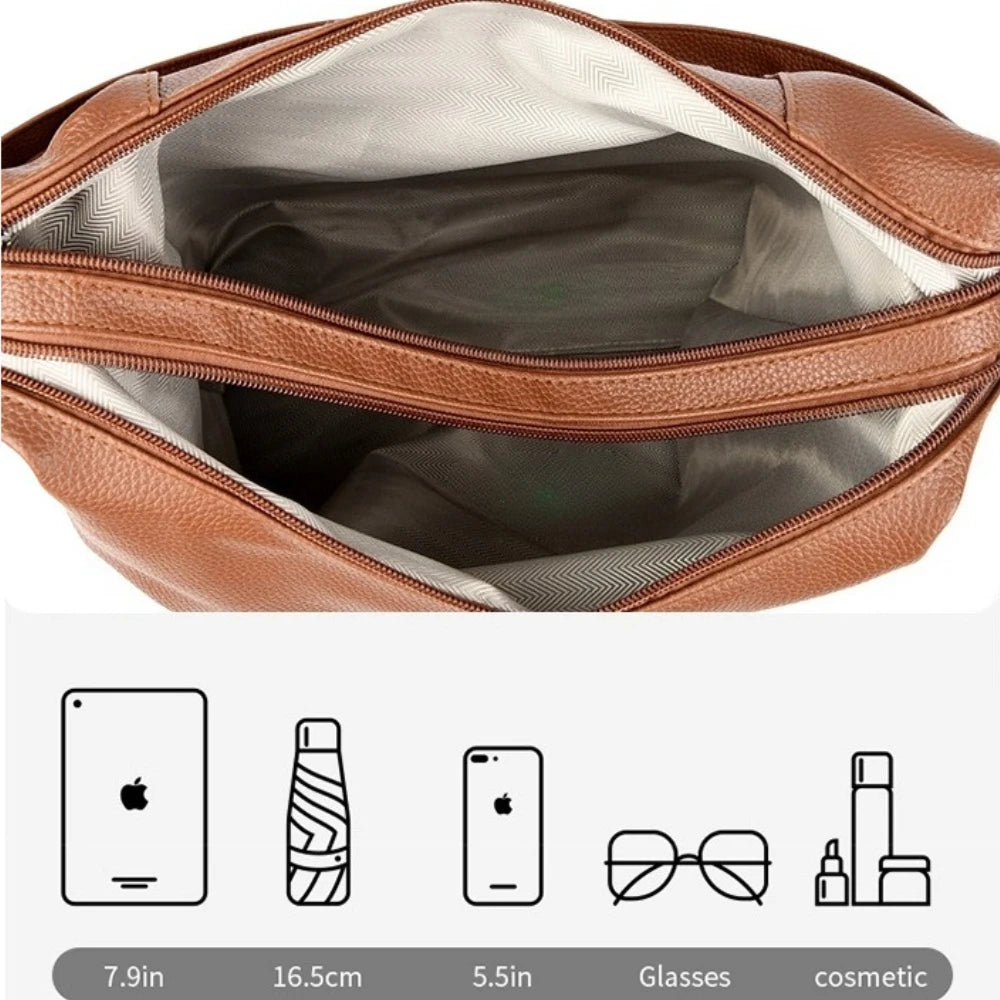 Bolso de mano piel mujer
