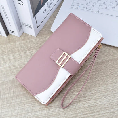 Cartera Larga Rosa ERIN