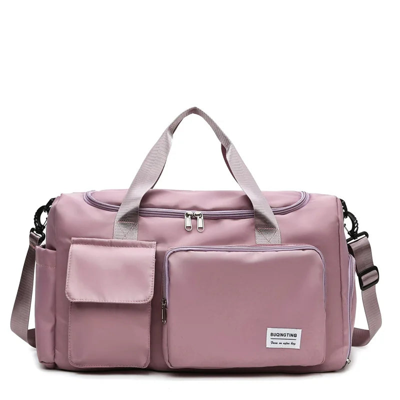 Women's Weekender Bag With Shoe Compartment The Store Bags Pink 