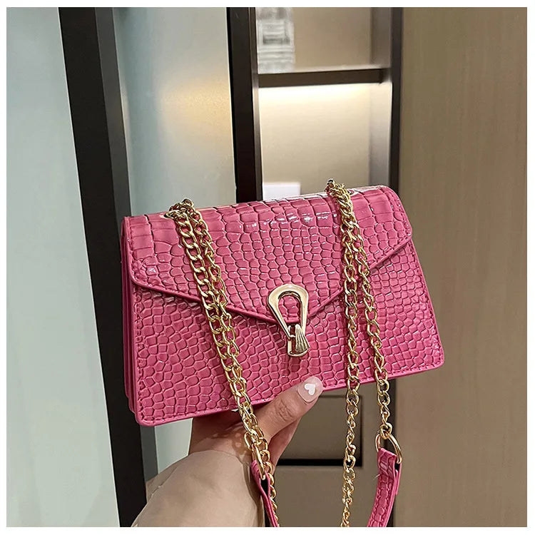 Double Chain Shoulder Bag