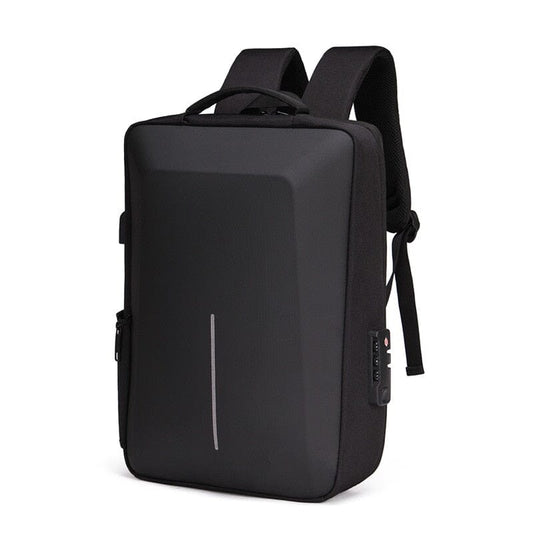 Anti Theft Waterproof Backpack With USB Charger The Store Bags Black 