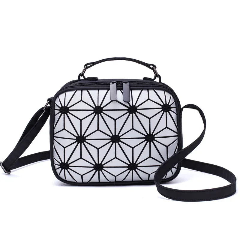 Geometric Clutch Bag The Store Bags matte6sliver 