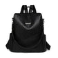 Leather Anti Theft Backpack Women