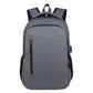 Travel Backpack For Men USB Side Pocket RFID Laptop The Store Bags Grey 