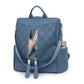 Leather Anti Theft Backpack Purse
