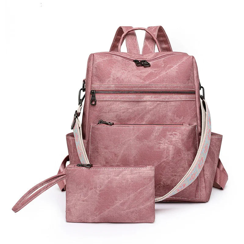 Backpack Purse With Wallet The Store Bags Pink 