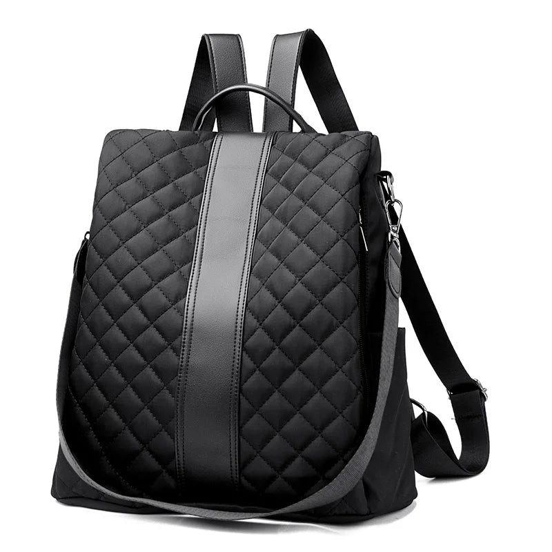 Backpack With Pocket Against Back The Store Bags Black 31cm x 34cm x 13cm 
