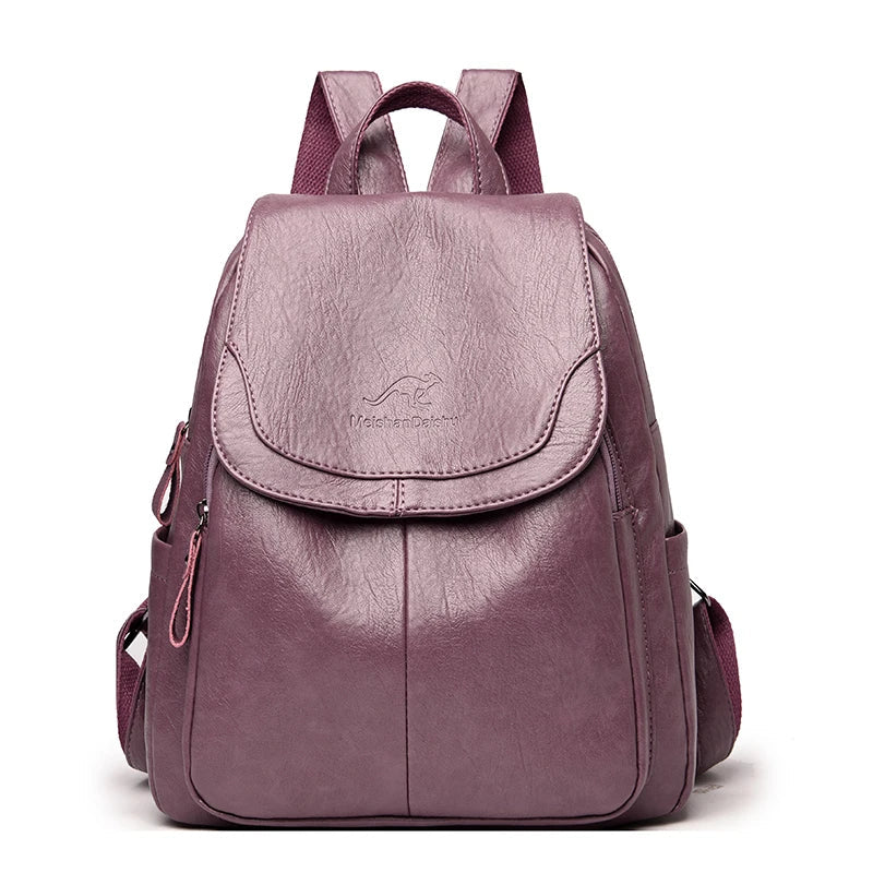Concealed Carry Mini Backpack Purse The Store Bags Purple 28cm x 12cm x 32cm 