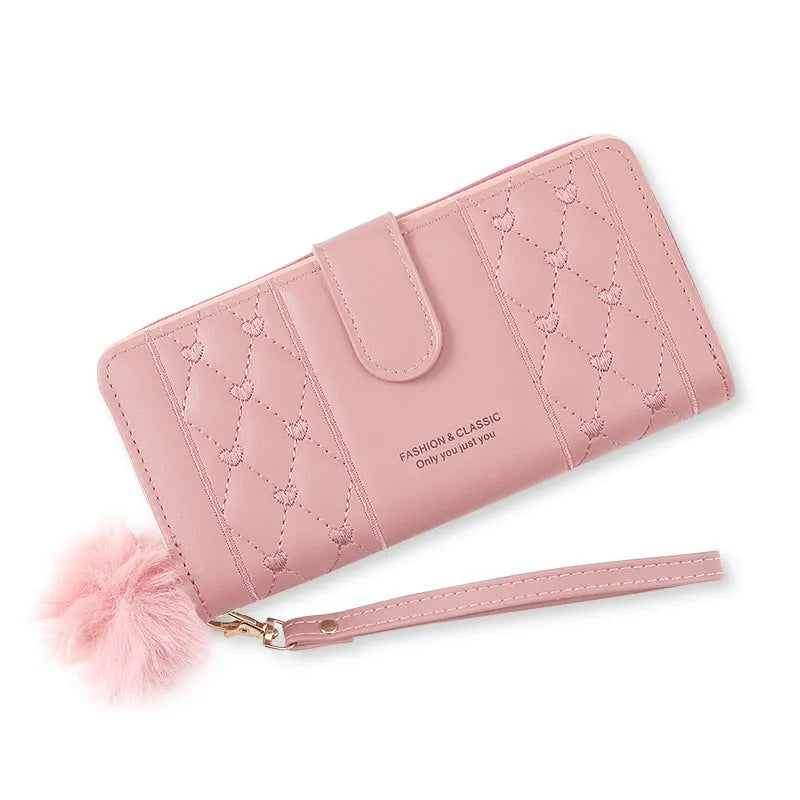 Wristlet Zip Around Purse The Store Bags Pink 