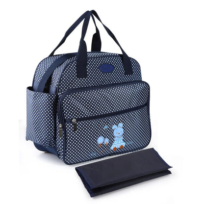 Small Messenger Diaper Bag With Bottle Pocket The Store Bags Navy 