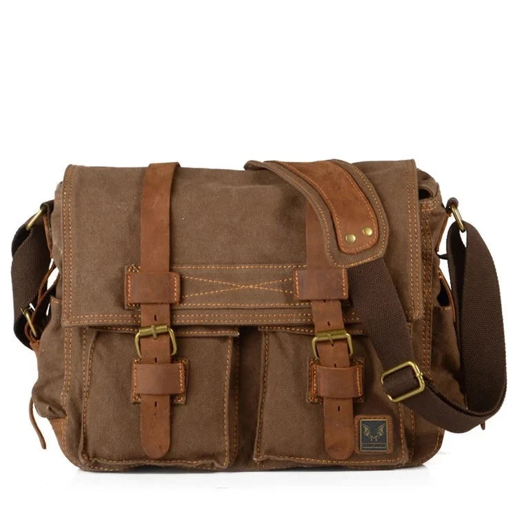 Men's Tablet Shoulder Bag The Store Bags Dark brown 