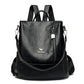 Anti Theft Backpack Purse Leather The Store Bags black 