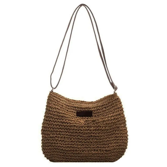 Cross Body Straw Purse