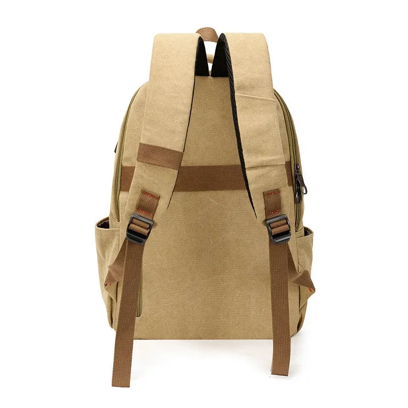 Cotton Canvas Backpack Laptop The Store Bags 