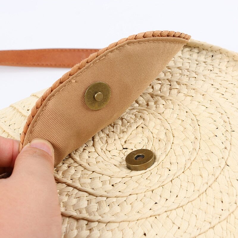 Circular Straw Purse The Store Bags 