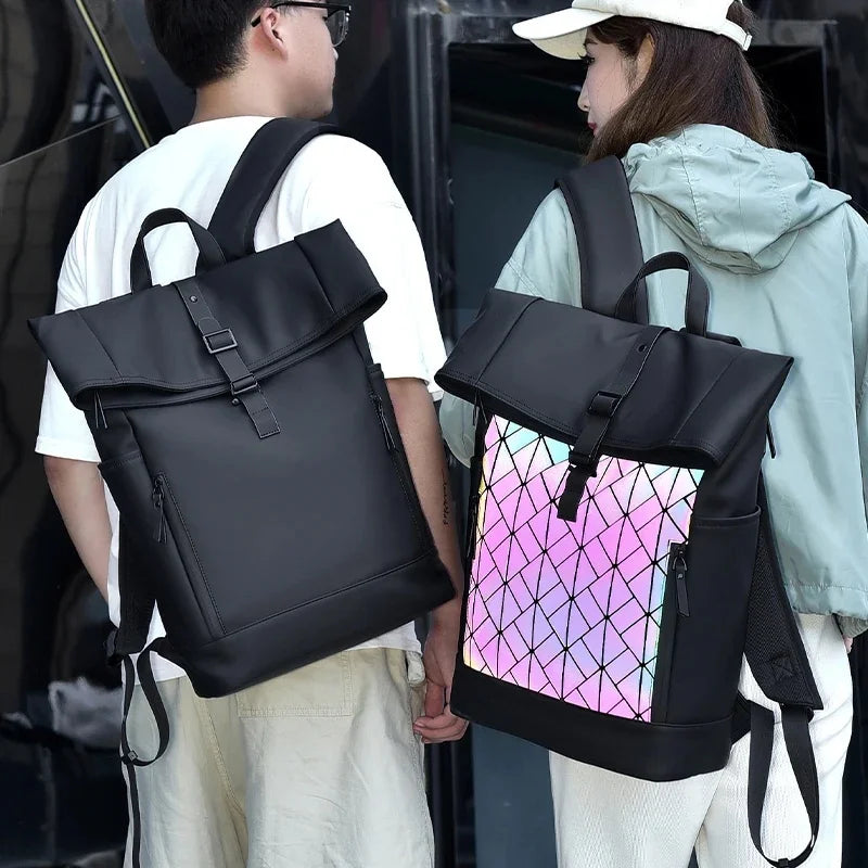 Geometric Light up Backpack