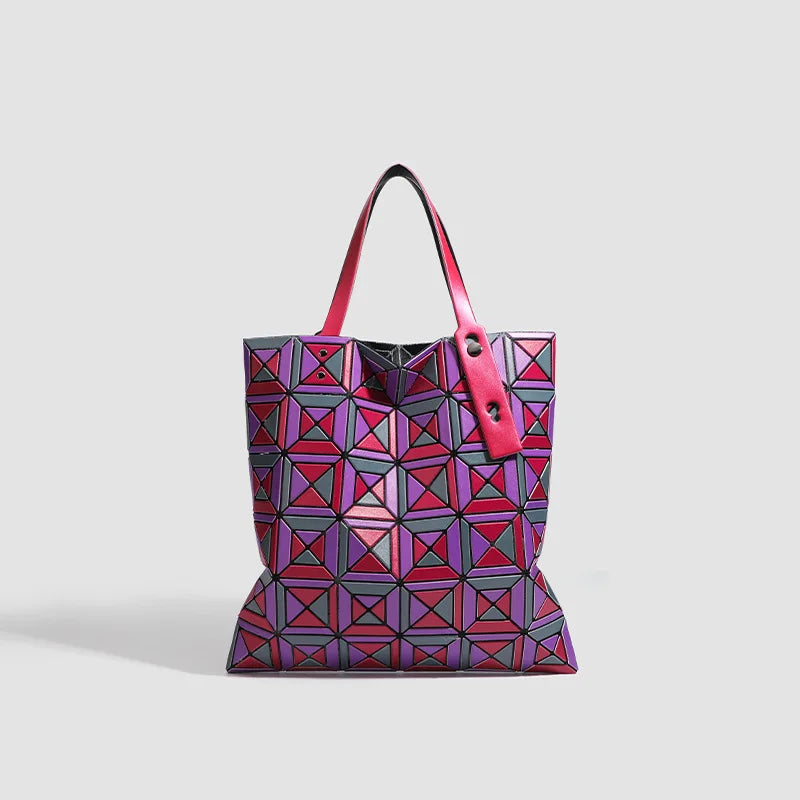Colorful Geometric Tote Bag