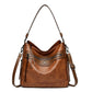 Two Tone Leather Tote Bag The Store Bags Light brown 